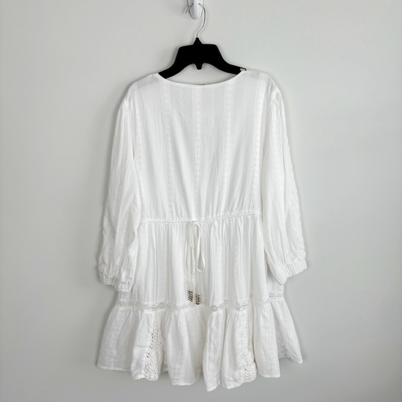 Free People Hudson Mini Dress in Ivory Size XS - Picture 6 of 12